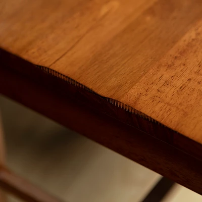 Set Of 2 Traditional Distressed Wood Dining Chairs - Saracina Home 3 Set Of 2 Traditional Distressed Wood Dining Chairs - Saracina Home - Image 2