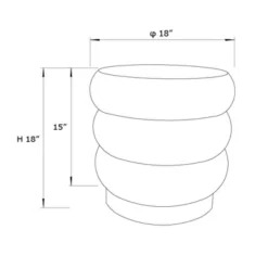 Clarkdale Channel Tufted Ottoman With Wood Base - Threshold™ Designed With Studio McGee -Dream Home Shop GUEST 7621a4fb 13fc 40b5 8a63 c059333f64cb