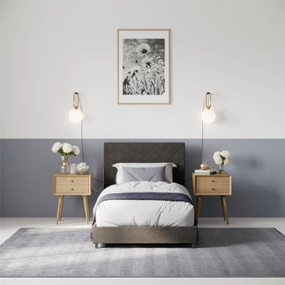 Yanis Upholstered Bed With USB - Room & Joy 4 Yanis Upholstered Bed With USB - Room & Joy - Image 2