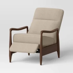 Dusk Mid-Century Wooden Arm Recliner - Threshold™ -Dream Home Shop GUEST 77d0e33b 06b5 4aff a2fe b5d92c33f561