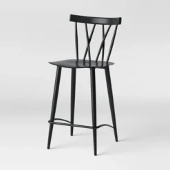 Set Of 2 Becket Metal X Back Counter Height Barstool Black - Threshold™ 9 Set Of 2 Becket Metal X Back Counter Height Barstool Black - Threshold™ -Dream Home Shop GUEST 7ab60607 4e5e 4b03 a2af 7cf9061779fb
