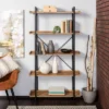 68" 5 Tray Shelf Urban Pipe X Back Bookshelf - Saracina Home 2 68" 5 Tray Shelf Urban Pipe X Back Bookshelf - Saracina Home -Dream Home Shop GUEST 7ad9f6be 6ef0 46de 8004 93e79c8b8790