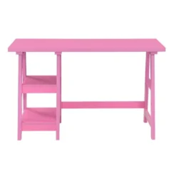 Designs2Go Trestle Desk With Shelves - Breighton Home -Dream Home Shop GUEST 7be88e6a 7e56 45bf 93b5 a481606e49c5