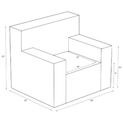 Modern Kids’ Chair - Pillowfort™ -Dream Home Shop GUEST 7e5d5e59 dbaa 4703 b8f2 fd7c1c9a2624