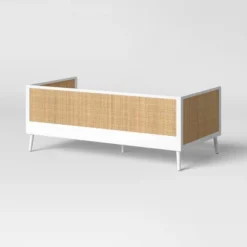 Rattan And Wood Kids' Daybed White - Pillowfort™ -Dream Home Shop GUEST 8444560c 58cf 4c96 81de faa1dbba6859