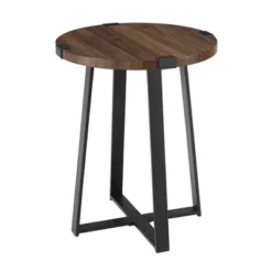 Wrightson Urban Industrial Faux Wrap Leg Round Side Table - Saracina Home 18 Wrightson Urban Industrial Faux Wrap Leg Round Side Table - Saracina Home -Dream Home Shop GUEST 85175990 d6ce 4a98 b921 b0ae1f64a193