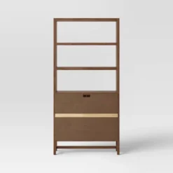 70.5" Warwick Storage Bookcase Brown - Threshold™ -Dream Home Shop GUEST 85980270 0fc8 4a5b ba6e e66fa9ae95c9