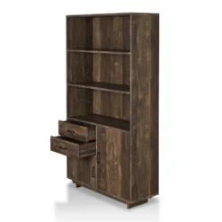 69.8" Tappan Bookcase With Cabinet Reclaimed Oak - HOMES: Inside + Out -Dream Home Shop GUEST 864a616a ddd2 49d9 b2b9 c42fba9c9ec9
