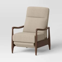 Dusk Mid-Century Wooden Arm Recliner - Threshold™ -Dream Home Shop GUEST 8847a956 a9d1 4f39 9606 b945601b21b9