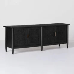 Wood & Cane Media Console - Hearth & Hand™ With Magnolia -Dream Home Shop GUEST 8c214c83 72c3 4b2c 9fb2 be4d35e92388