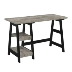 Designs2Go Trestle Desk With Shelves - Breighton Home -Dream Home Shop GUEST 90586636 b0dd 40ee bbf8 ea6a12b7038b