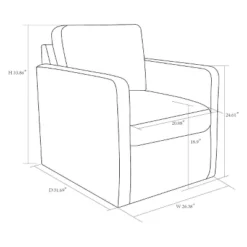 Pinetops Swivel Base Accent Chair - Threshold™ 15 Pinetops Swivel Base Accent Chair - Threshold™ -Dream Home Shop GUEST 9122e1e1 4b4a 4722 a4d8 a5610912f064