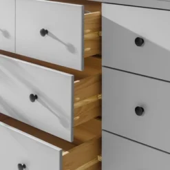 Stiva Classic Mid-Century Modern Horizontal 6 Drawer Dresser - Saracina Home 34 Stiva Classic Mid-Century Modern Horizontal 6 Drawer Dresser - Saracina Home -Dream Home Shop GUEST 91898bd5 b026 4577 881c aaf75dec2792