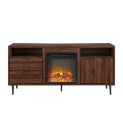 Ronan Modern Storage With Electric Fireplace TV Stand For TVs Up To 65" - Saracina Home -Dream Home Shop GUEST 93dd38fe aa8e 49a4 bb1a 22b786b9df2d