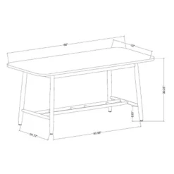 Shaker Dining Table - Natural - Hearth & Hand™ With Magnolia -Dream Home Shop GUEST 9464db63 6fbb 4d64 91f7 7d79e13f5a9e