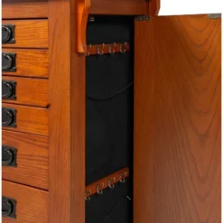 Delia Jewelry Armoire Brown - Powell Company -Dream Home Shop GUEST 95bfe438 f7a8 49a2 adec 9f7eeb134cab