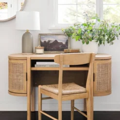 Logan Wood Dining Chair With Woven Seat - Threshold™ Designed With Studio McGee 19 Logan Wood Dining Chair With Woven Seat - Threshold™ Designed With Studio McGee -Dream Home Shop GUEST 9976a675 ca2f 41a0 a6ef 4a5d3b594485