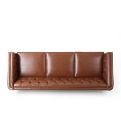 Ovando Contemporary Upholstered 3 Seater Sofa - Christopher Knight Home 18 Ovando Contemporary Upholstered 3 Seater Sofa - Christopher Knight Home -Dream Home Shop GUEST 9a6cbc0b 7f3b 4bd9 8a71 739acd5248d5