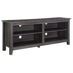 Transitional 4 Cubby Wood Open Storage TV Stand For TVs Up To 65"- Saracina Home 29 Transitional 4 Cubby Wood Open Storage TV Stand For TVs Up To 65"- Saracina Home -Dream Home Shop GUEST 9b7ac2df b47e 4854 8161 aae16d90f836