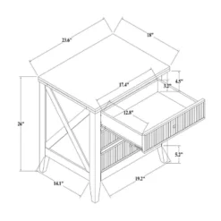 Wrentham Beadboard Farmhouse 3 Drawer Nightstand White - Threshold™ -Dream Home Shop GUEST 9d505add fcbd 4de8 a121 292451d6df68