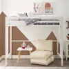 Twin Premium Deluxe Metal Loft Bed - Saracina Home -Dream Home Shop GUEST 9da84f94 7717 4772 9b35 c3df334b25f2