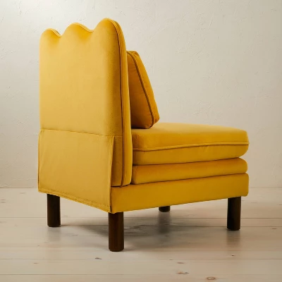 Bencia Slipper Chair Mustard - Opalhouse™ Designed With Jungalow™ 5 Bencia Slipper Chair Mustard - Opalhouse™ Designed With Jungalow™ - Image 3