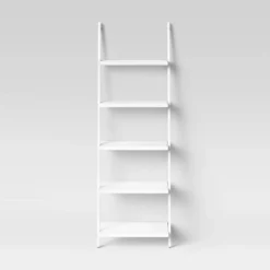 72" Loring 5 Shelf Leaning Bookshelf - Threshold™ -Dream Home Shop GUEST a23b32cc a606 41b2 a0b1 43ad83a8d609