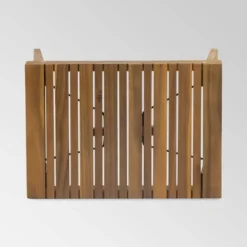 Kyoto Acacia Wood Folding Side Table - Teak - Christopher Knight Home -Dream Home Shop GUEST a4881faa ed00 4a6e b4d6 5a44eeb86589