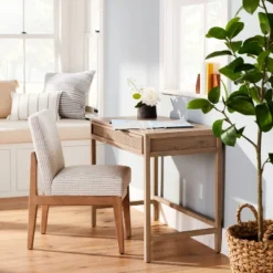 Wood & Cane Transitional Writing Desk - Hearth & Hand⢠With Magnolia