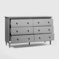 Stiva Classic Mid-Century Modern Horizontal 6 Drawer Dresser - Saracina Home 35 Stiva Classic Mid-Century Modern Horizontal 6 Drawer Dresser - Saracina Home -Dream Home Shop GUEST ab27ae63 eb40 4a84 a28a ef6f50069d2d
