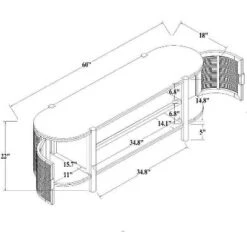 Portola Hills Caned Door TV Stand For TVs Up To 60" - Threshold™ Designed With Studio McGee -Dream Home Shop GUEST aba2ea09 33b5 40d8 8eb5 a81996af25bb