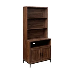 64.12" Orin Modern 2 Door Bookshelf Hutch - Saracina Home -Dream Home Shop GUEST abb9fdf6 52c3 48e3 a122 6076cbd1d2d8