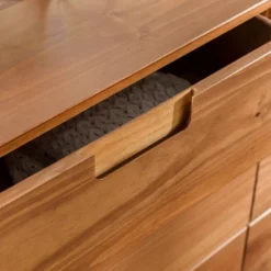 Mid-Century Modern Groove Wood 6 Drawer Dresser - Saracina Home 32 Mid-Century Modern Groove Wood 6 Drawer Dresser - Saracina Home -Dream Home Shop GUEST acae644a 11b4 4991 825d c7f6901a557e