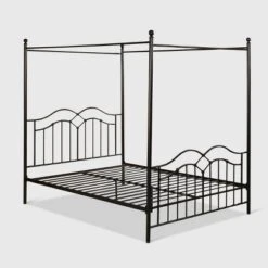 Queen Earhart Traditional Iron Canopy Bed - Christopher Knight Home -Dream Home Shop GUEST af06fb07 67ee 4756 96c5 8f436be8d46d