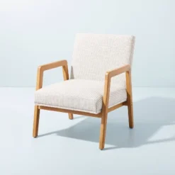 Upholstered Wood Framed Accent Arm Chair - Hearth & Hand™ With Magnolia 20 Upholstered Wood Framed Accent Arm Chair - Hearth & Hand™ With Magnolia -Dream Home Shop GUEST af5b8d5d 4da7 4bc1 b0d6 8a338795b23d