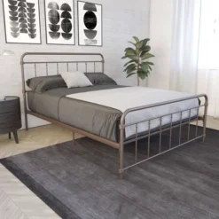 Waldorf Metal Bed - Room & Joy -Dream Home Shop GUEST b45f8aac ae6d 4f9f bc7c 95286dbaa7f0