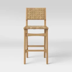Ceylon Woven And Wood Barstool - Threshold™ -Dream Home Shop GUEST b47c260b 137b 44bc 8227 ee206ab69657