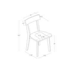 Set Of 2 Bombelli Modern Dining Chair Black - Threshold™ -Dream Home Shop GUEST b4d023ff 4934 4313 b7a2 f6a4907943a5