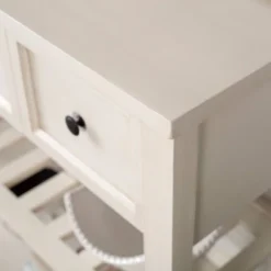 48" Farmhouse Solid Wood 2 Drawer Buffet White - Saracina Home -Dream Home Shop GUEST b5853194 2753 4ee0 a18a 2cc770d50078