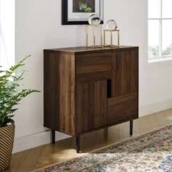 Modern Accent Cabinet With Color Pop Interior - Saracina Home -Dream Home Shop GUEST b704c18a 9606 400f b539 9cc23cb8c1a3