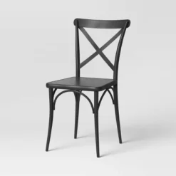 Set Of 2 Malden French Bistro Dining Chair Black - Threshold™ -Dream Home Shop GUEST b98d5729 0c98 484d 974b 0fef9dc964cb