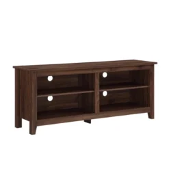 Transitional 4 Cubby Wood Open Storage TV Stand For TVs Up To 65"- Saracina Home 30 Transitional 4 Cubby Wood Open Storage TV Stand For TVs Up To 65"- Saracina Home -Dream Home Shop GUEST b9ce9b3d c9e3 4cd0 ada4 ca03526caed5