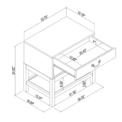 Elmira Nightstand Brown - Threshold™ Designed With Studio McGee 15 Elmira Nightstand Brown - Threshold™ Designed With Studio McGee -Dream Home Shop GUEST ba23a28f 8b95 42ea acce 9cc3df7af05f