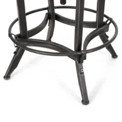 2pc Farmdale Industrial Firwood Adjustable Height Swivel Counter Height Barstools Antique Natural/Pewter - Christopher Knight Home -Dream Home Shop GUEST bbd5f51a c391 4c34 ba82 734baadc6ab1
