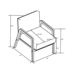 Upholstered Wood Framed Accent Arm Chair - Hearth & Hand™ With Magnolia 19 Upholstered Wood Framed Accent Arm Chair - Hearth & Hand™ With Magnolia -Dream Home Shop GUEST c03e3009 dba3 4cc5 b876 4cc51b19cd37