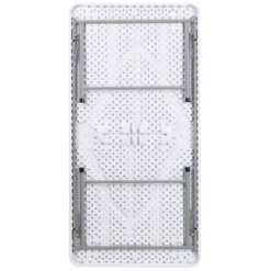 Flash Furniture 4.93-Foot Kid's Granite White Plastic Folding Table -Dream Home Shop GUEST c1988e5a f1dc 4439 ade1 331192093d40
