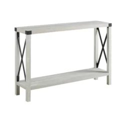 Sophie Rustic Industrial X Frame Entry Table - Saracina Home -Dream Home Shop GUEST cf5bf7c8 47e9 4b55 841d 5247188cac9a