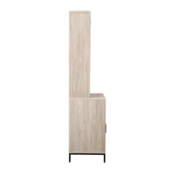 64.12" Orin Modern 2 Door Bookshelf Hutch - Saracina Home -Dream Home Shop GUEST d0dc608a ef80 4ec9 9a37 4650787193f3
