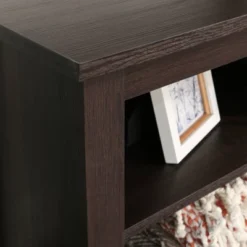 Transitional 4 Cubby Wood Open Storage TV Stand For TVs Up To 65"- Saracina Home 21 Transitional 4 Cubby Wood Open Storage TV Stand For TVs Up To 65"- Saracina Home -Dream Home Shop GUEST d27a8b56 81bd 45a1 8648 549259c3441e