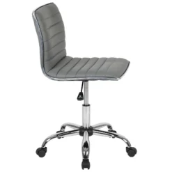 Emma And Oliver Low Back Designer Armless Ribbed Swivel Task Office Chair 31 Emma And Oliver Low Back Designer Armless Ribbed Swivel Task Office Chair -Dream Home Shop GUEST d394aa10 3e64 4291 bb66 fd26bd217653